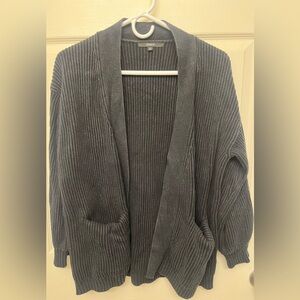 Quince Open Front Cotton Cardigan